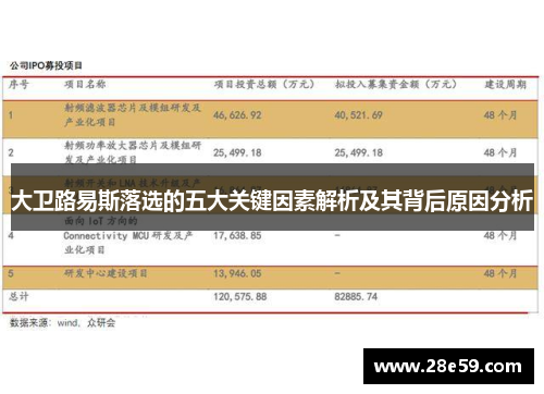 大卫路易斯落选的五大关键因素解析及其背后原因分析